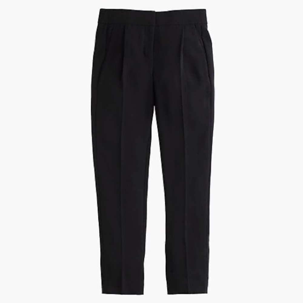 J. Crew petite pleated crepe pants
